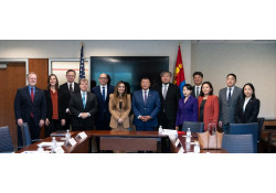 МОНГОЛ, АМЕРИКИЙН КОНСУЛЫН ЗӨВЛӨЛДӨХ УУЛЗАЛТ ЗОХИОН БАЙГУУЛАГДАВ